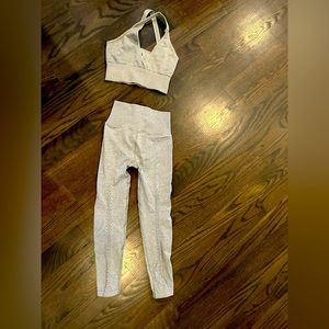 Free People Leggings and Bra Set